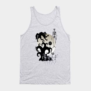 Halloween Pattern Tank Top